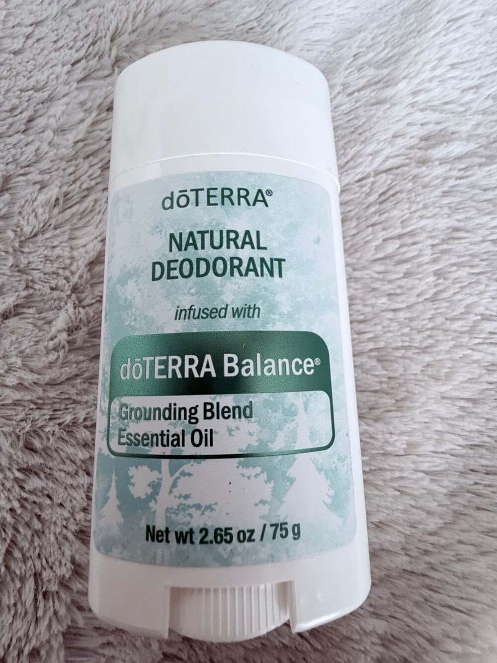 doTERRA Natural Deodorant Infused with Balance Grounding Blend Essential Oil 2.6